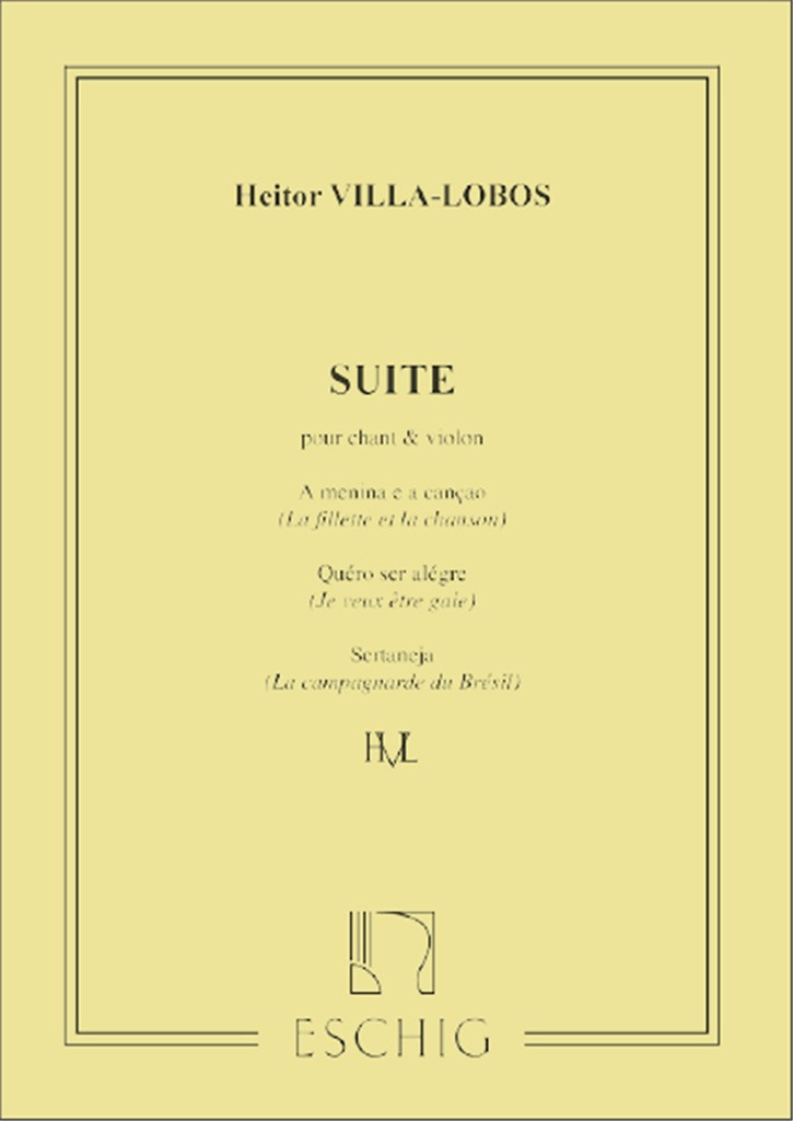Suite Chant-Violon (Poeme De Mario De Andrade)